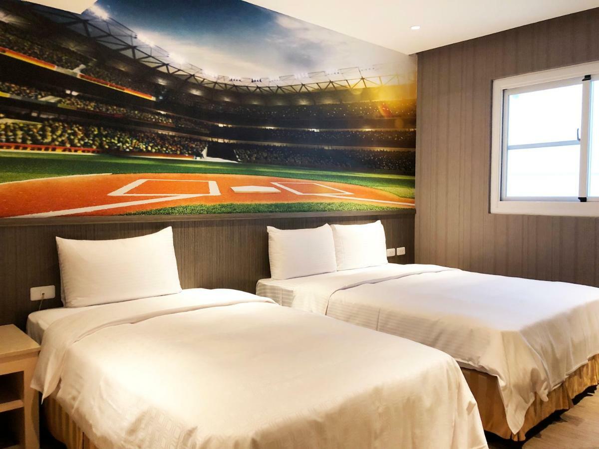 La Hotel-Baseball Theme Hall Kaohsiung Exterior foto